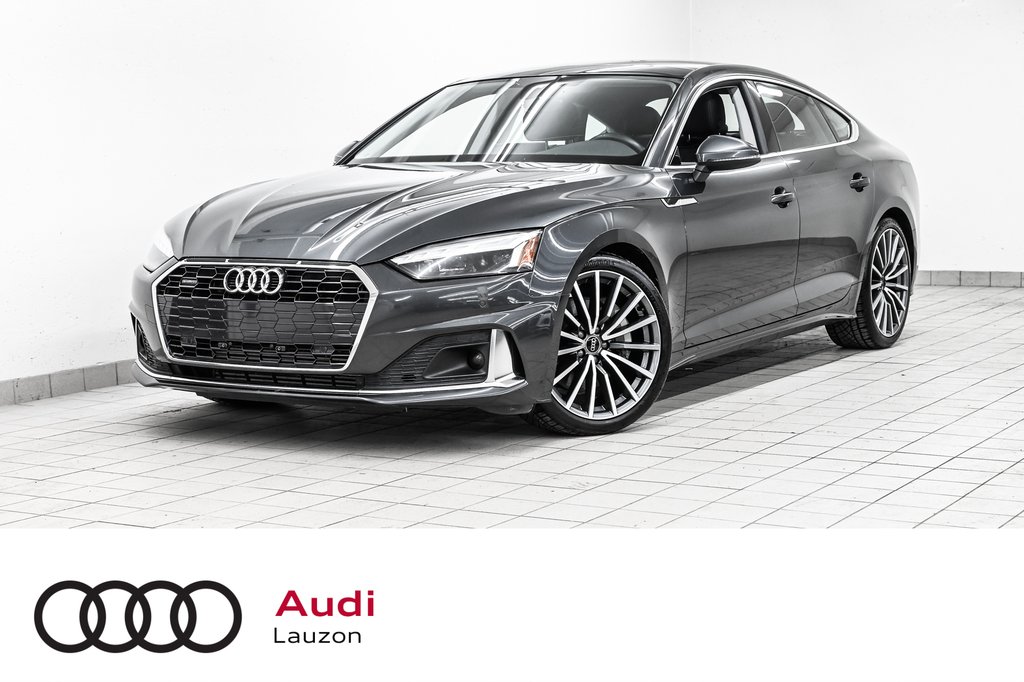 Audi A5 Sportback KOMFORT QUATTRO 45TFSI 2023 à Laval, Québec - 1 - w1024h768px