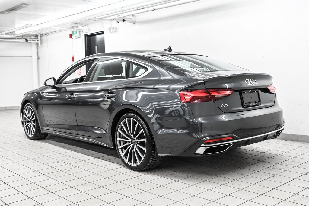 Audi A5 Sportback KOMFORT QUATTRO 45TFSI 2023 à Laval, Québec - 6 - w1024h768px
