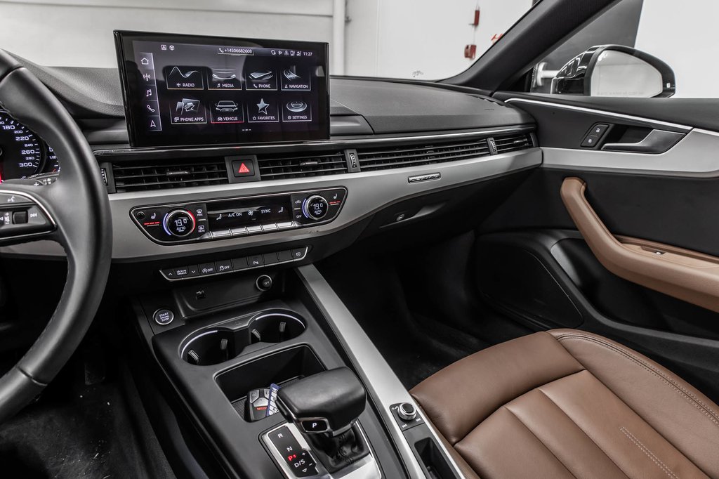 Audi A5 Sportback KOMFORT 19 PCS QUATTRO 2024 à Laval, Québec - 24 - w1024h768px