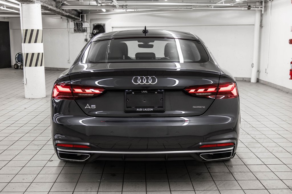 2024 Audi A5 Sportback KOMFORT QUATTRO 19 PCS in Laval, Quebec - 5 - w1024h768px