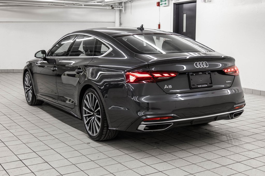 2024 Audi A5 Sportback KOMFORT QUATTRO 19 PCS in Laval, Quebec - 4 - w1024h768px