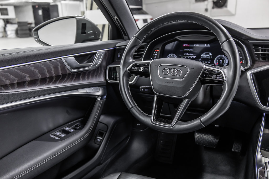 2022 Audi A6 Sedan V6 55TFSI  TECHNIK, S-LINE BLACK OPTICS, 21PCS in Laval, Quebec - 38 - w1024h768px