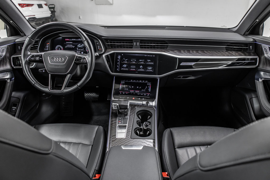 2022 Audi A6 Sedan V6 55TFSI  TECHNIK, S-LINE BLACK OPTICS, 21PCS in Laval, Quebec - 37 - w1024h768px