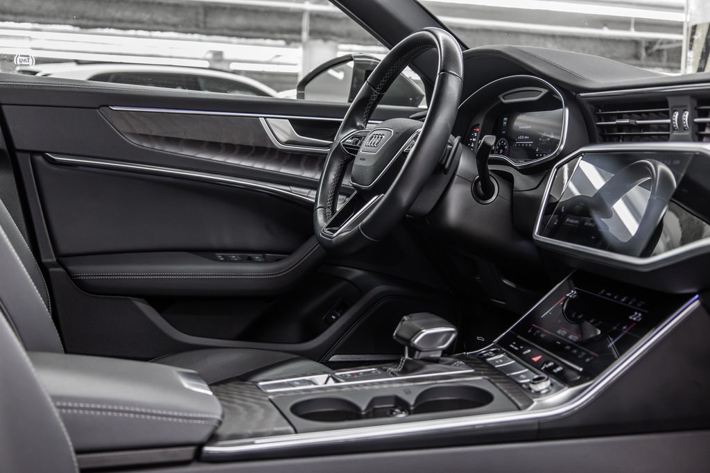 2022 Audi A6 Sedan V6 55TFSI  TECHNIK, S-LINE BLACK OPTICS, 21PCS in Laval, Quebec - 40 - w1024h768px