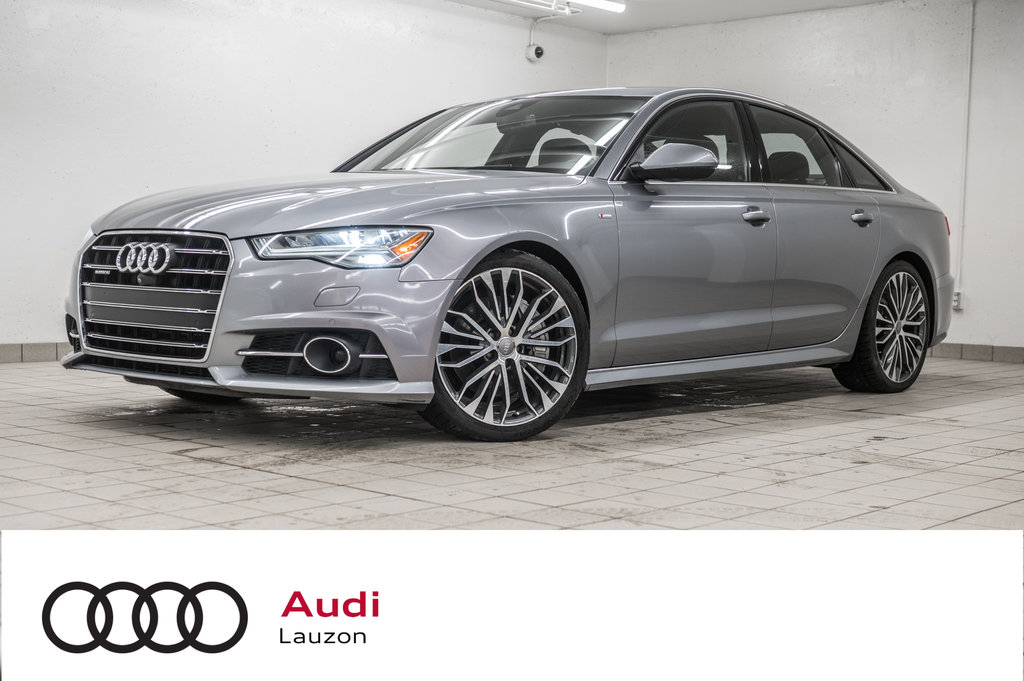 Audi A6 TECHNIK S-LINE AIDE AU CONDUCTEUR 2018 à Laval, Québec - 1 - w1024h768px