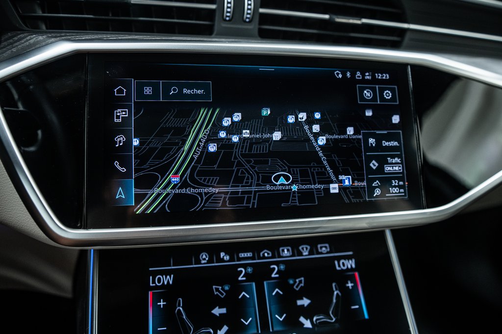 Audi A6 Technik 55 QUATTRO CUIR NAV TOIT BAS KM 2024 à Laval, Québec - 23 - w1024h768px
