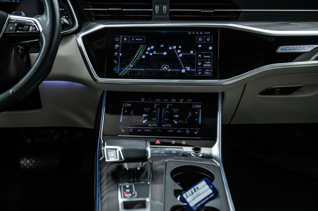 Audi A6 Technik 55 QUATTRO CUIR NAV TOIT BAS KM 2024 à Laval, Québec - 33 - w1024h768px