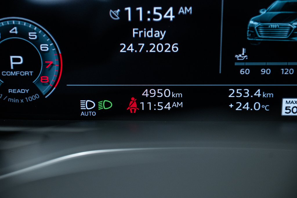 Audi A7 Sportback TECHNIK S-LINE BLACK OPTIC DYNAMIC PKG 2025 à Laval, Québec - 20 - w1024h768px