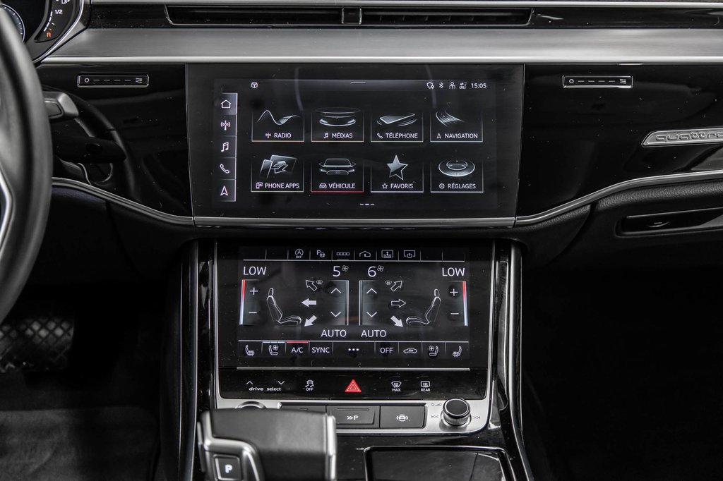 2023 Audi A8 L 55 3.0TFSI | BLACK PACK | TOIT | 20PCS | BAS KM!! in Laval, Quebec - 37 - w1024h768px