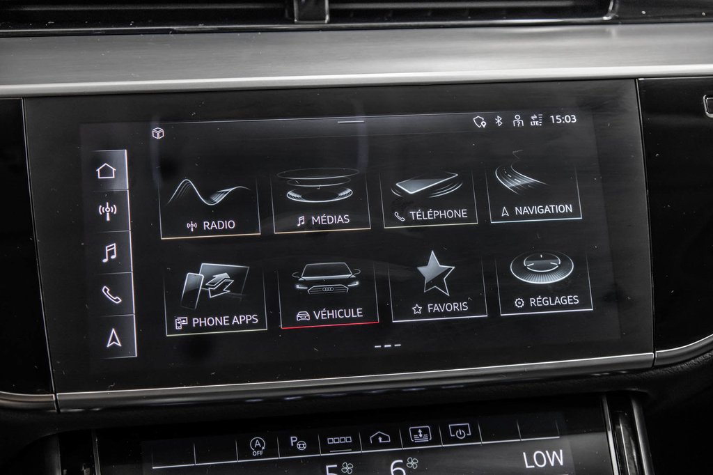 2023 Audi A8 L 55 3.0TFSI | BLACK PACK | TOIT | 20PCS | BAS KM!! in Laval, Quebec - 25 - w1024h768px