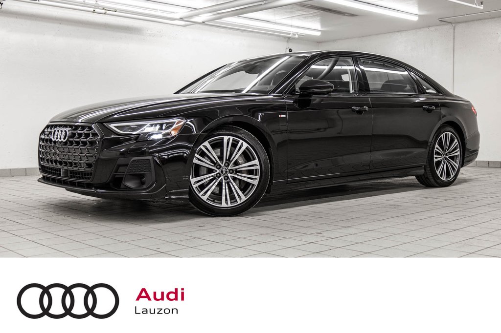 2023 Audi A8 L 55 3.0TFSI | BLACK PACK | TOIT | 20PCS | BAS KM!! in Laval, Quebec - 1 - w1024h768px