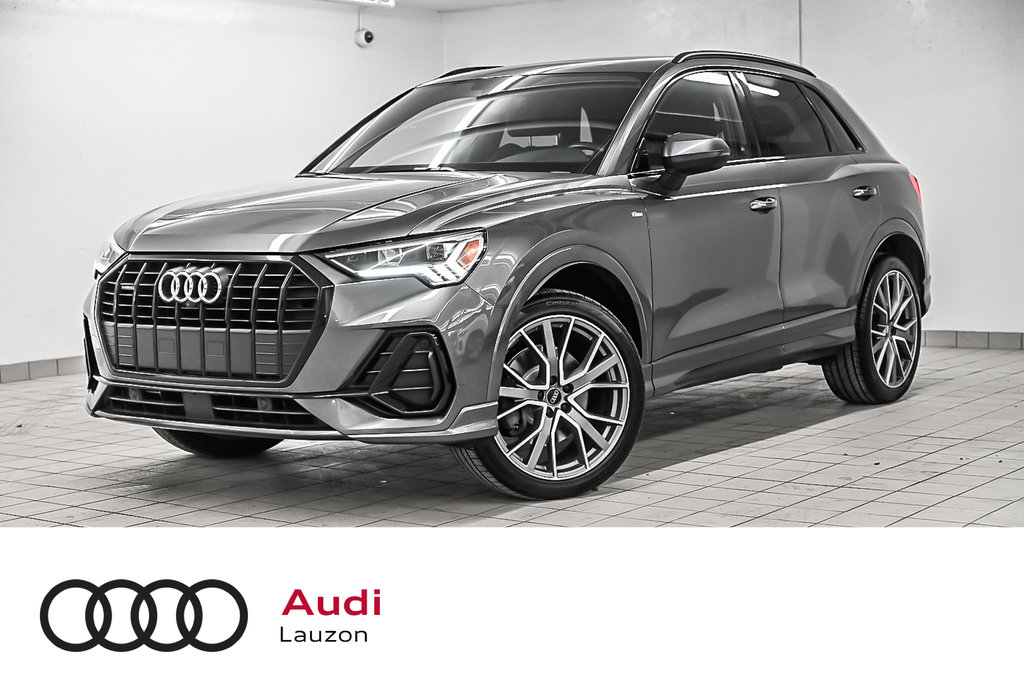 Audi Q3 TECHNIK S-LINE BLACK OPTIC 2020 à Laval, Québec - 1 - w1024h768px