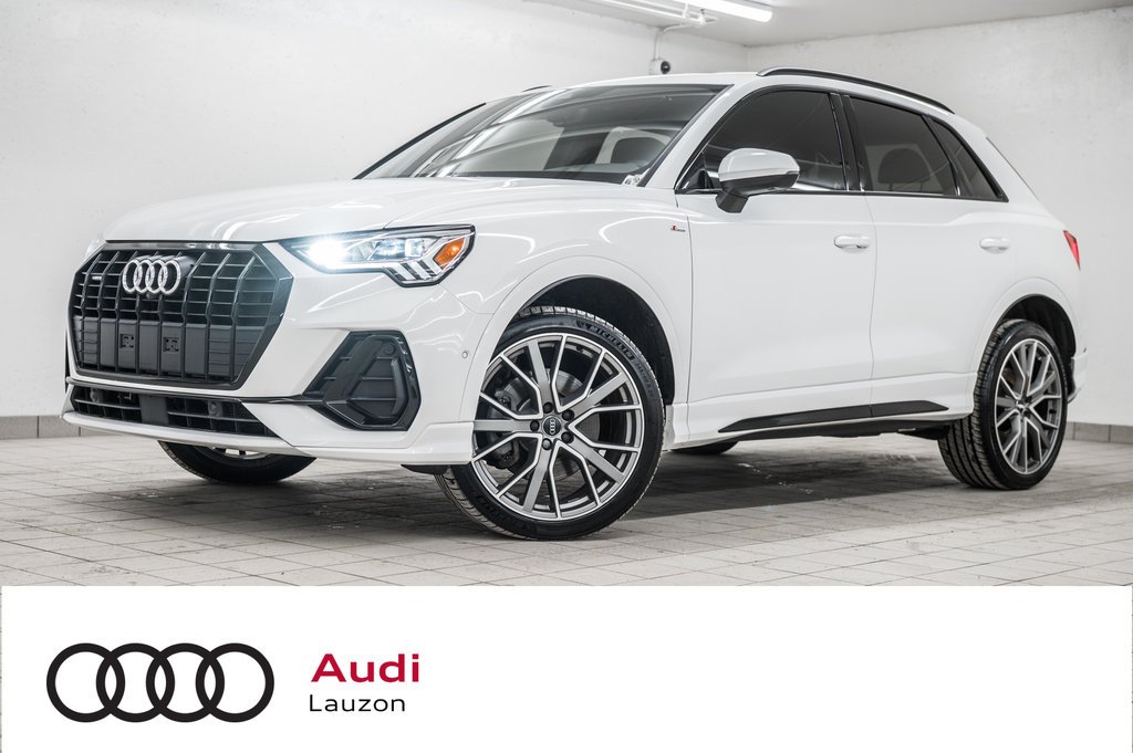 Audi Q3 TECHNIK S-LINE BLACK OPTIC ADV DRIVER 2020 à Laval, Québec - 1 - w1024h768px