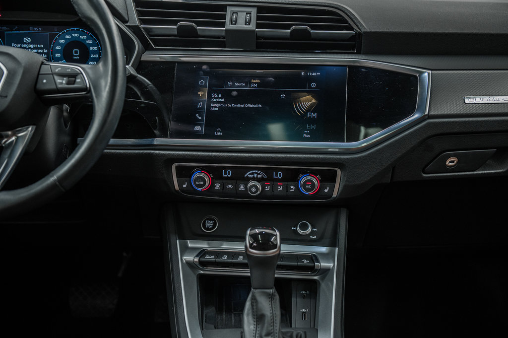 Audi Q3 PROGRESSIV, PHONE BOX, 2021 à Laval, Québec - 30 - w1024h768px