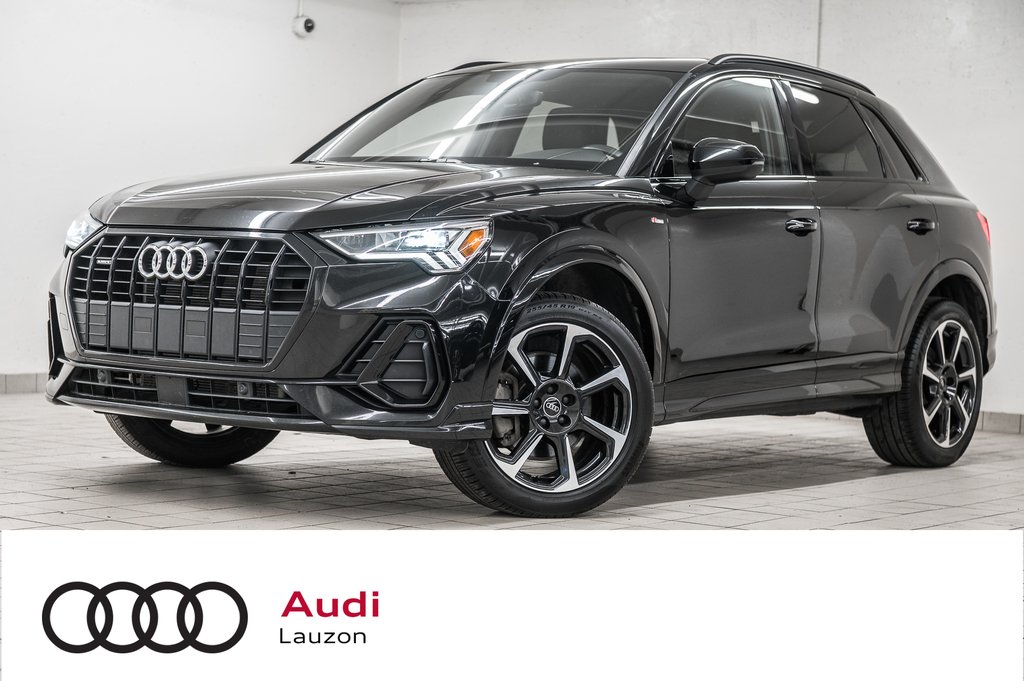 Audi Q3 PPROGRESSIV S-LINE BLACK OPTIC 2022 à Laval, Québec - 1 - w1024h768px
