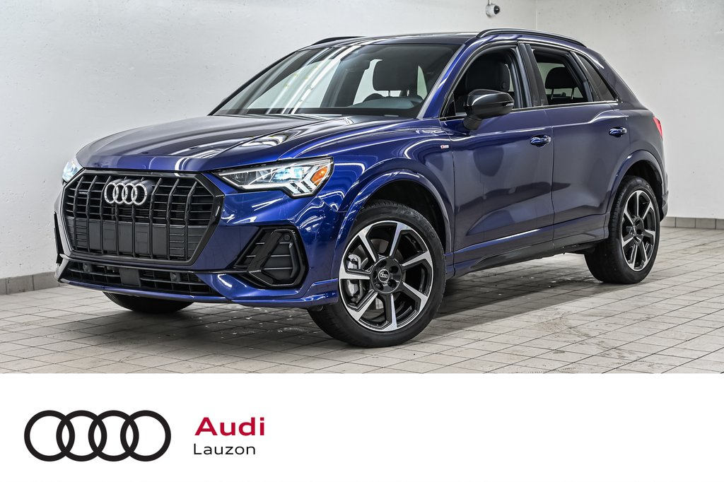 2022 Audi Q3 PROGRESSIV S-LINE BLACK PKG in Laval, Quebec - 1 - w1024h768px