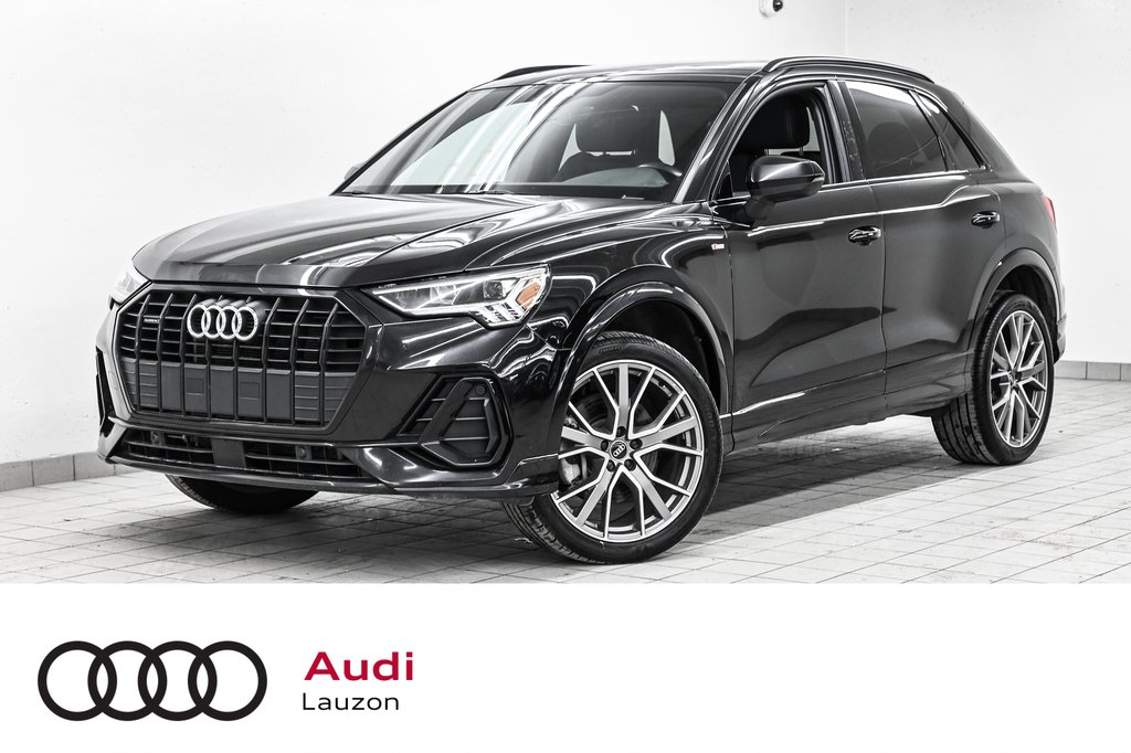 2022 Audi Q3 PROGRESSIV S-LINE BLACK OPTIC 20 PCS in Laval, Quebec - 1 - w1024h768px