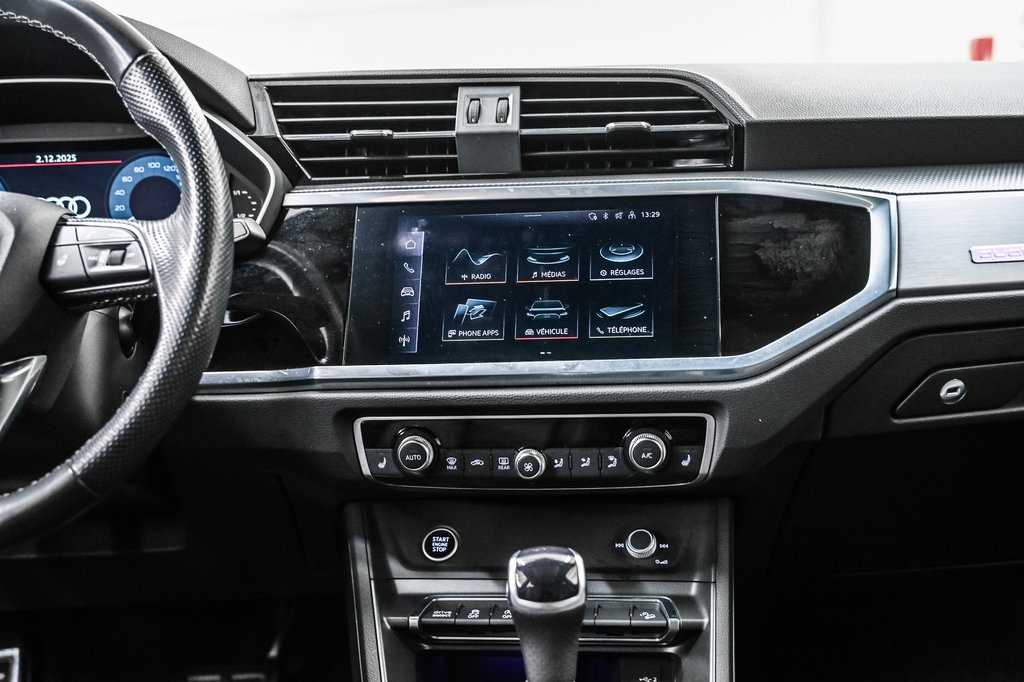 2022 Audi Q3 PROGRESSIV S-LINE BLACK OPTIC 20 PCS in Laval, Quebec - 22 - w1024h768px