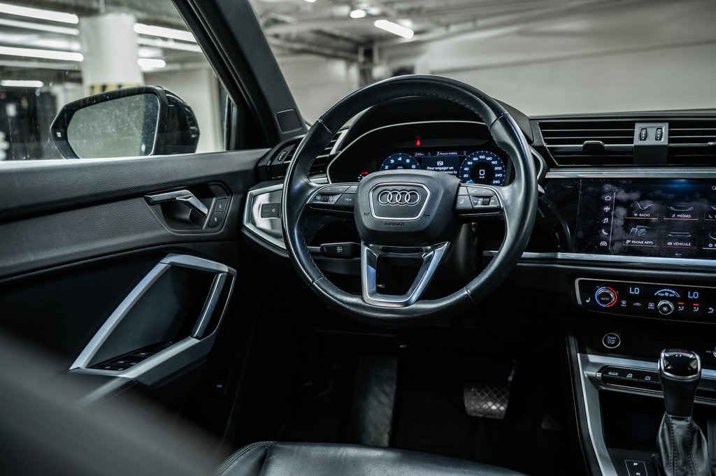 Audi Q3 Komfort 45 PANO CUIR CAMÉRA CANADA PACKAGE 2022 à Laval, Québec - 29 - w1024h768px