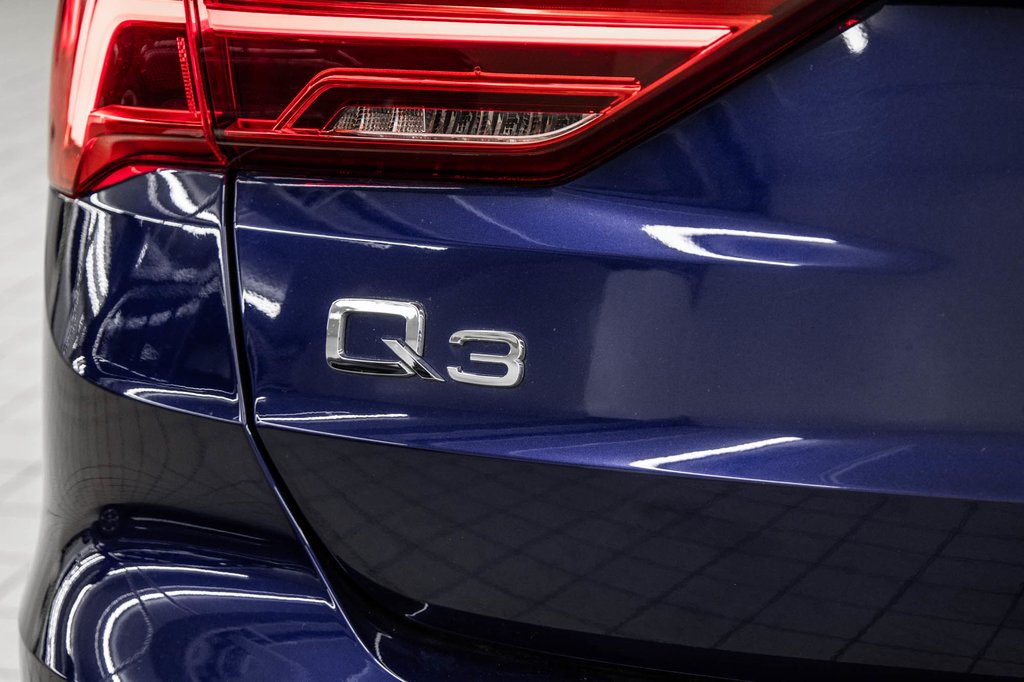 Audi Q3 Komfort 45 VORSPRUNG PANO CUIR CAMÉRA BAS KM!! 2022 à Laval, Québec - 9 - w1024h768px