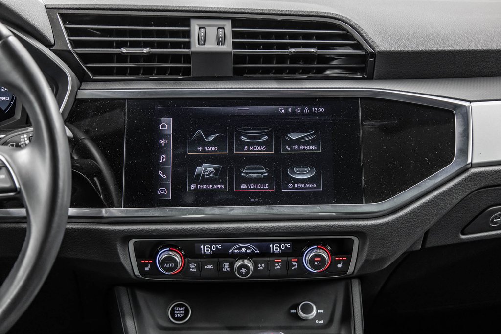 Audi Q3 Komfort 45 VORSPRUNG PANO CUIR CAMÉRA BAS KM!! 2022 à Laval, Québec - 33 - w1024h768px