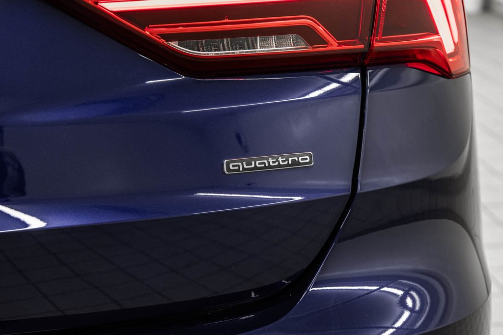 Audi Q3 Komfort 45 VORSPRUNG PANO CUIR CAMÉRA BAS KM!! 2022 à Laval, Québec - 10 - w1024h768px