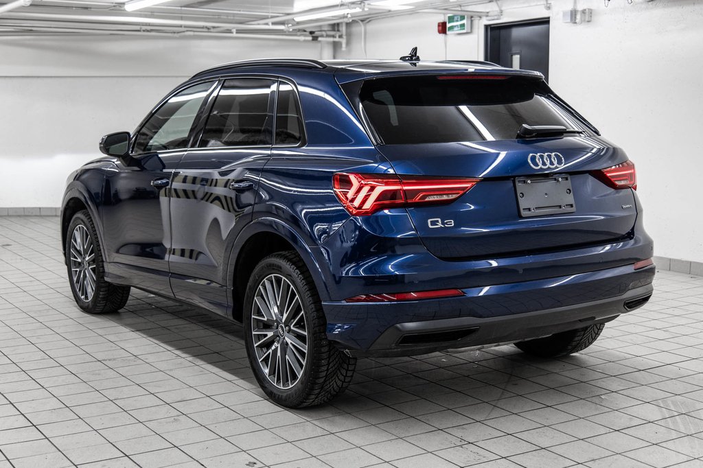 Audi Q3 Komfort 45 VORSPRUNG PANO CUIR CAMÉRA BAS KM!! 2022 à Laval, Québec - 4 - w1024h768px
