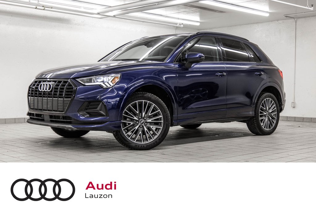 Audi Q3 Komfort 45 VORSPRUNG PANO CUIR CAMÉRA BAS KM!! 2022 à Laval, Québec - 1 - w1024h768px