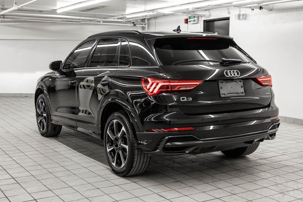 2022 Audi Q3 PROGRESSIV S-LINE BLACK OPTIC in Laval, Quebec - 4 - w1024h768px