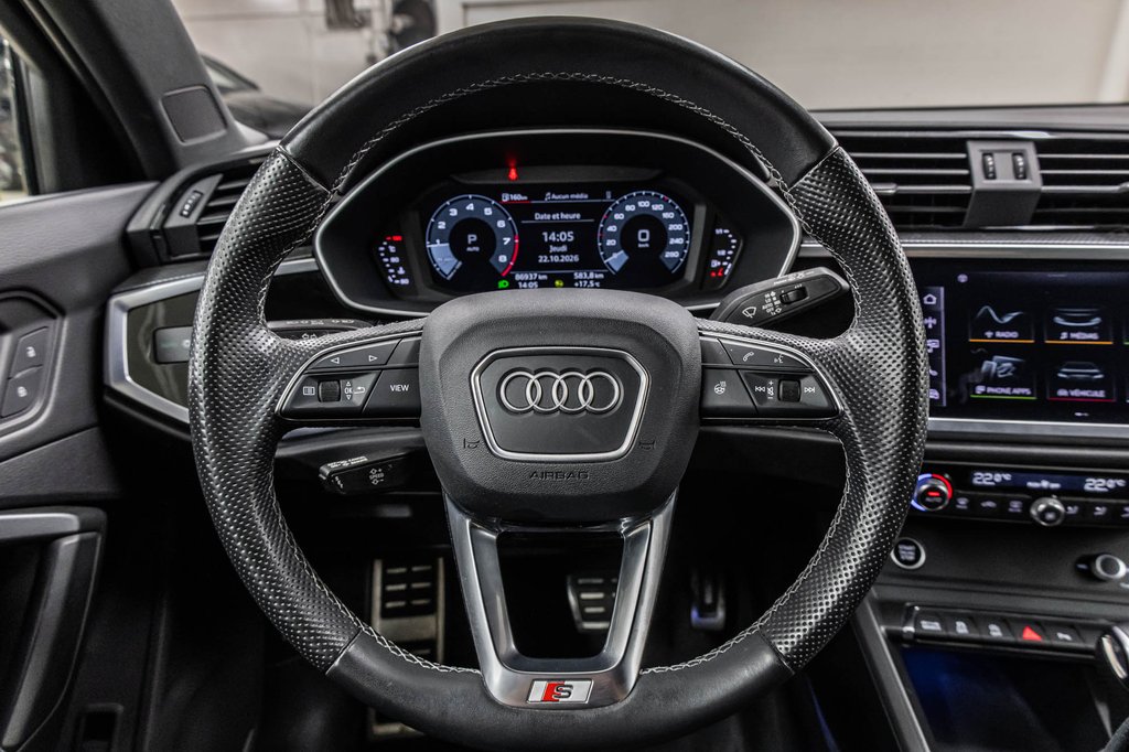 Audi Q3 PROGRESSIV S-LINE BLACK PKG 2022 à Laval, Québec - 17 - w1024h768px