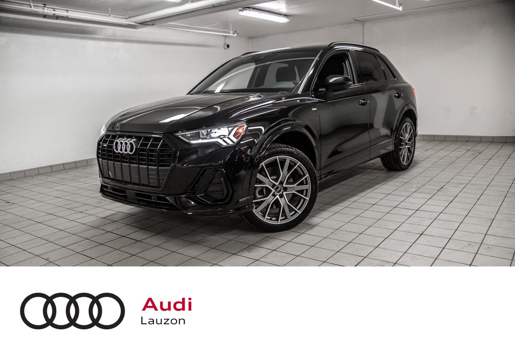 2023  Q3 TECHNIK S-LINE BLACK OPTIC in Laval, Quebec - 1 - w1024h768px