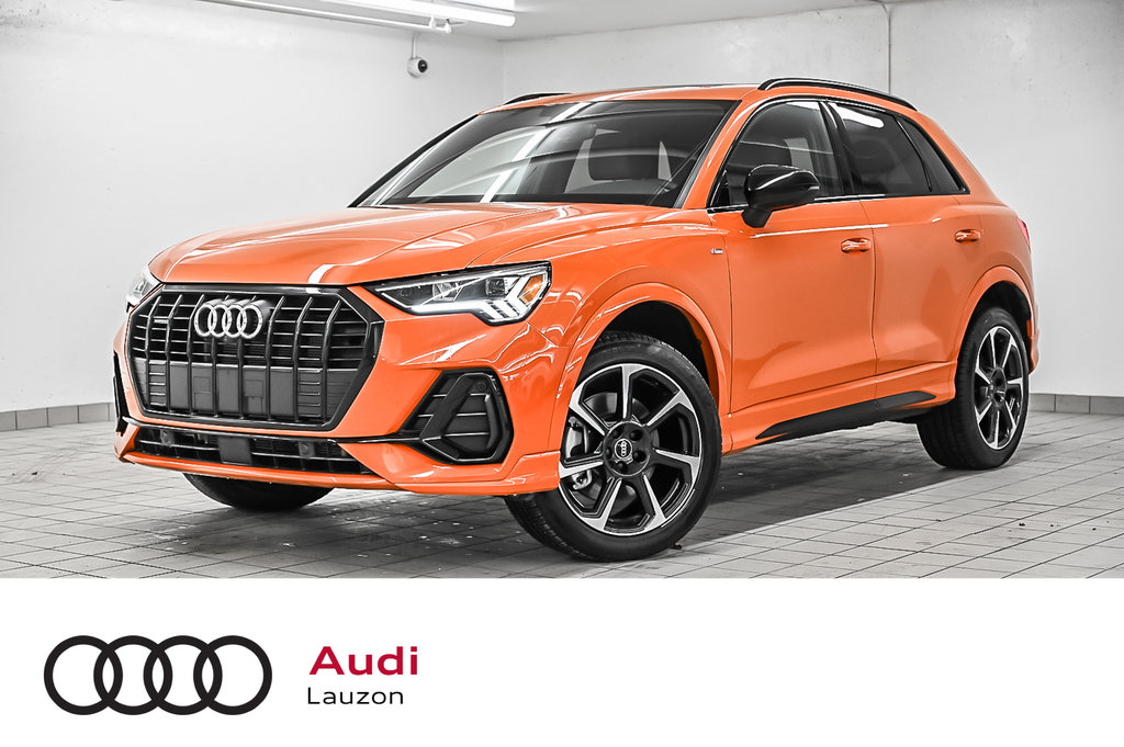 2023 Audi Q3 TECHNIK S-LINE BLACK OPTICS in Laval, Quebec - 1 - w1024h768px