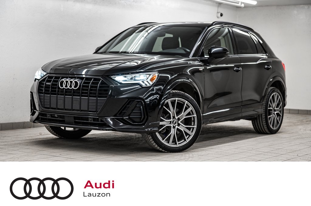 2023 Audi Q3 45TFSI PROGRESSIV S-LINE BLACK OPTICS, 20PCS in Laval, Quebec - 1 - w1024h768px