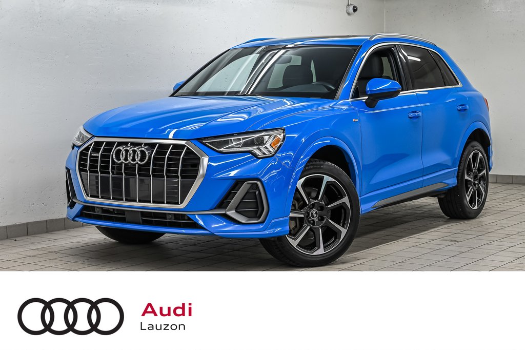 2023 Audi Q3 TECHNIK S-LINE QUATTRO 19 PCS in Laval, Quebec - 1 - w1024h768px
