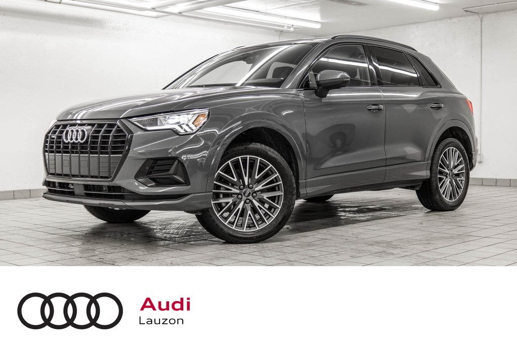 2023 Audi Q3 Komfort 45 Canada Edition PANO CUIR CAMÉRA BAS KM in Laval, Quebec - 1 - w1024h768px