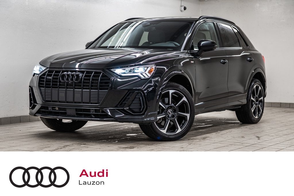 2023 Audi Q3 TECHNIK S-LINE BLACK OPTIC in Laval, Quebec - 1 - w1024h768px