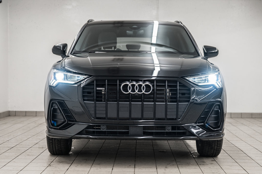 2024 Audi Q3 TECHNIK S-LINE BLACK OPTICS, 20PCS in Laval, Quebec - 2 - w1024h768px