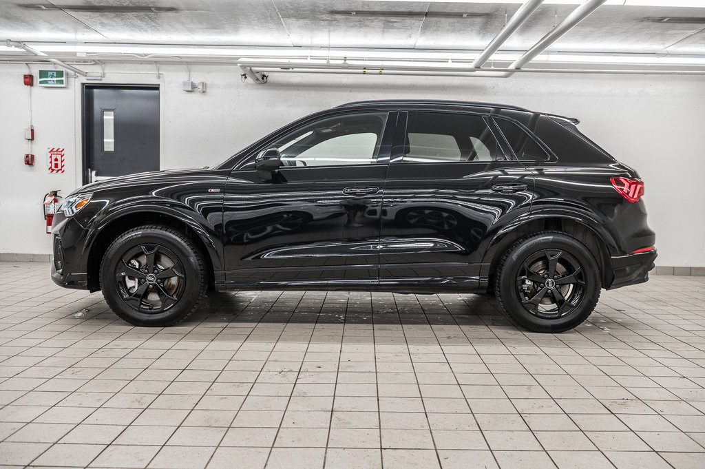 2024 Audi Q3 TECHNIK S-LINE BLACK OPTICS, 20PCS in Laval, Quebec - 3 - w1024h768px