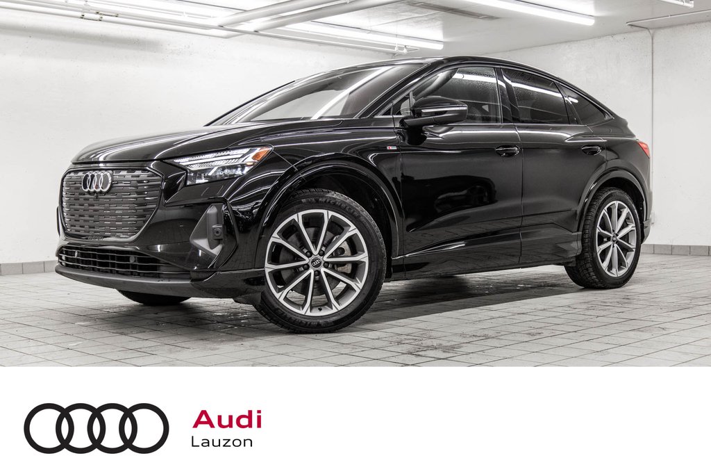Audi Q4 E-TRON SPORTBACK  2024 à Laval, Québec - 1 - w1024h768px