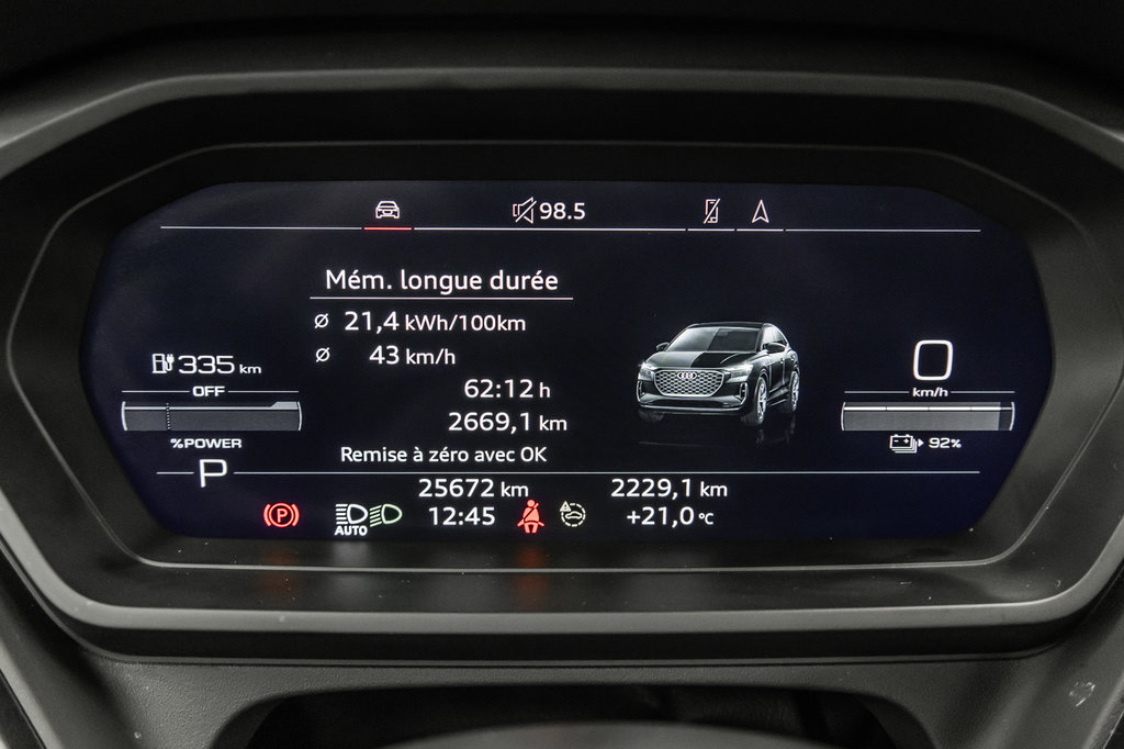 Audi Q4 e-tron Sportback BLACK OPTICS, TECH PACK, 20PCS 2024 à Laval, Québec - 20 - w1024h768px