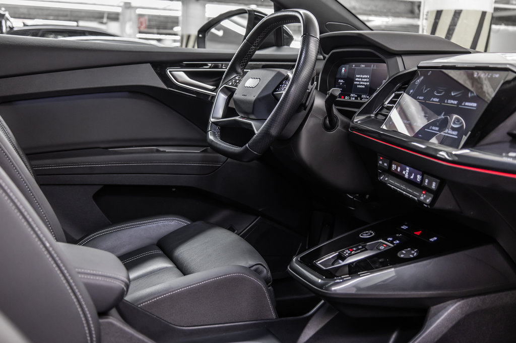 Audi Q4 e-tron Sportback BLACK OPTICS, TECH PACK, 20PCS 2024 à Laval, Québec - 37 - w1024h768px