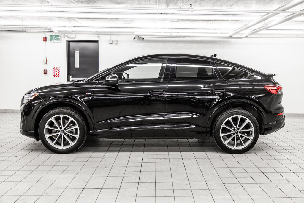 Audi Q4 e-tron Sportback BLACK OPTICS, TECH PACK, 20PCS 2024 à Laval, Québec - 3 - w1024h768px