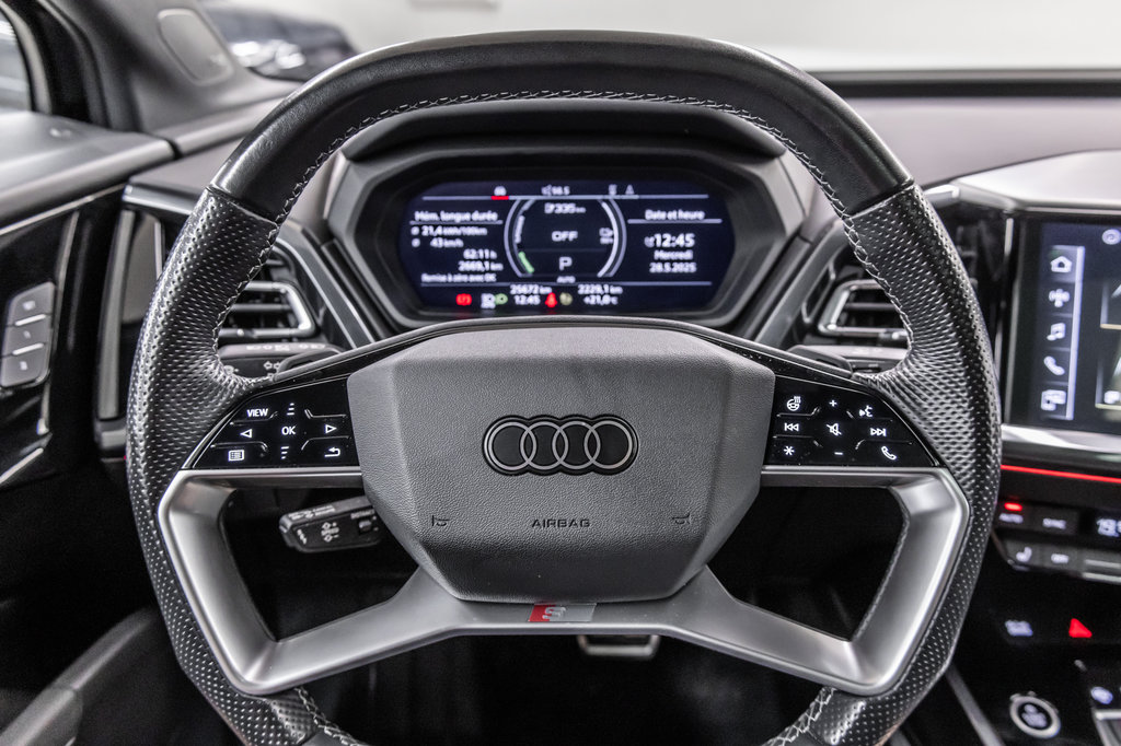 Audi Q4 e-tron Sportback BLACK OPTICS, TECH PACK, 20PCS 2024 à Laval, Québec - 17 - w1024h768px