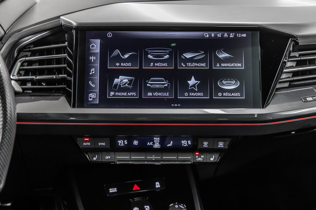 Audi Q4 e-tron Sportback BLACK OPTICS, TECH PACK, 20PCS 2024 à Laval, Québec - 36 - w1024h768px