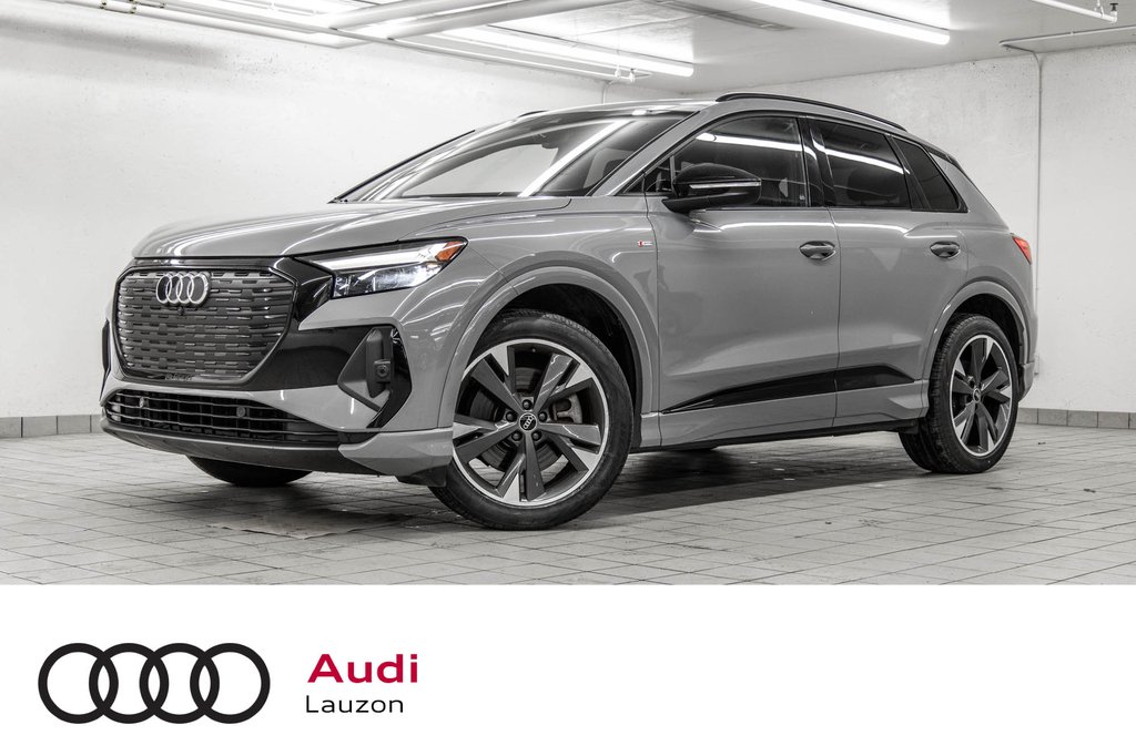 2022 Audi Q4 e-tron PROGRESSIV S-LINE BLACK OPTIC 20 PCS in Laval, Quebec - 1 - w1024h768px