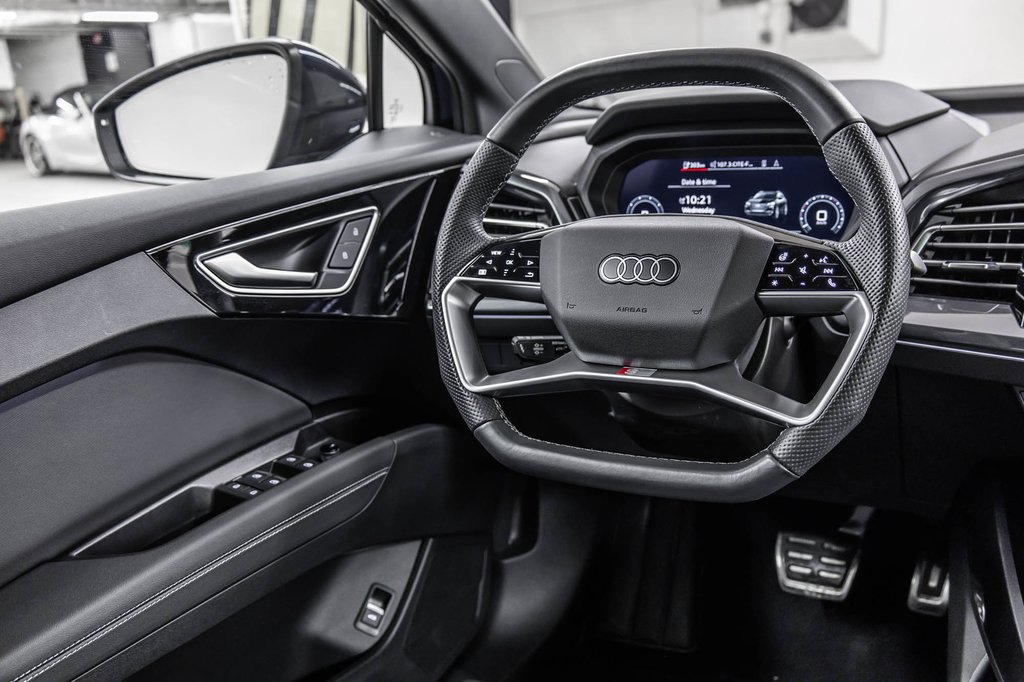 Audi Q4 e-tron PREMIUM PKG QUATTRO 2024 à Laval, Québec - 35 - w1024h768px