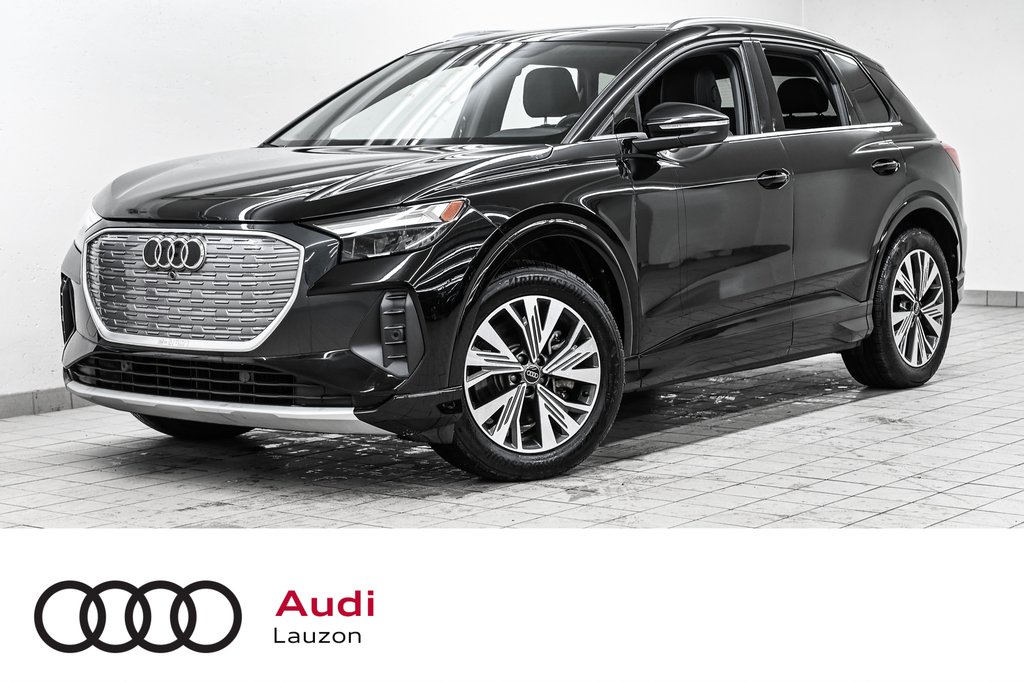 2024 Audi Q4 e-tron QUATTRO in Laval, Quebec - 1 - w1024h768px