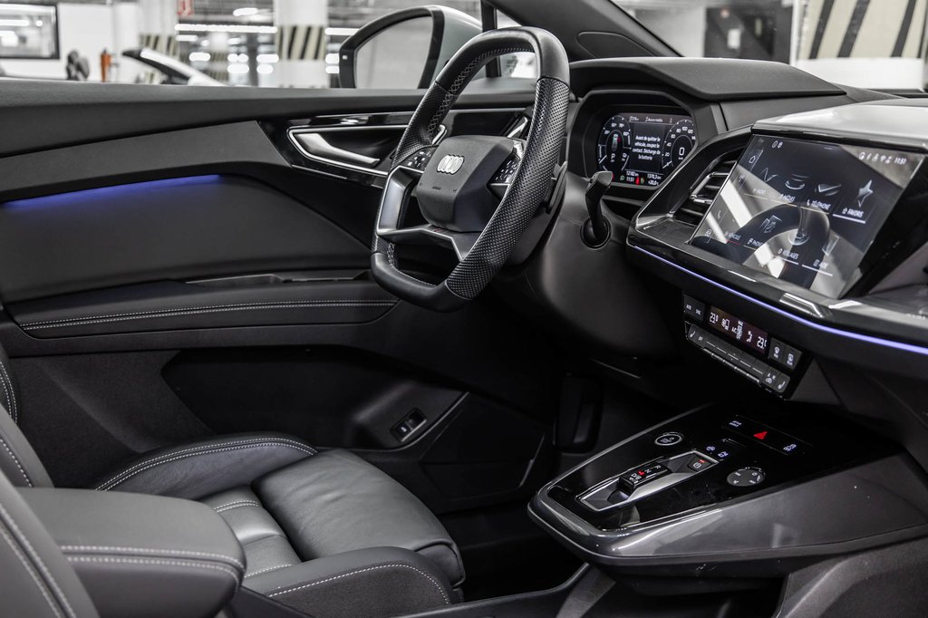 Audi Q4 e-tron 55 TECH PKG PREMIUIM PKG 2024 à Laval, Québec - 38 - w1024h768px