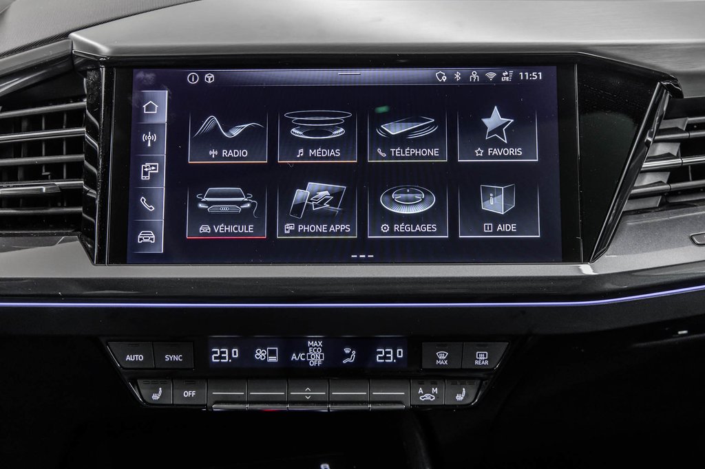 Audi Q4 e-tron 55 TECH PKG PREMIUIM PKG 2024 à Laval, Québec - 36 - w1024h768px