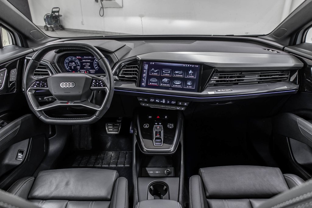 Audi Q4 e-tron 55 TECH PKG PREMIUIM PKG 2024 à Laval, Québec - 34 - w1024h768px